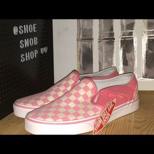 Vans Pink/White